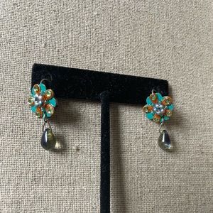 Vintage Floral Earrings